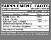 Nutrex Lipo 6 Black Stim-Free | TopDog Nutrition
